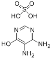 4,5-二氨基-6-羟基吡啶硫酸,52502-66-6,结构式