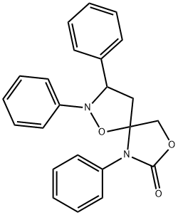 2,3,6-Triphenyl-1,8-dioxa-2,6-diazaspiro[4.4]nonan-7-one Structure