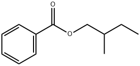 2-甲基丁醇苯甲酸酯,52513-03-8,结构式