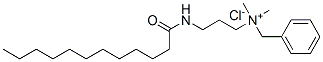 benzyldimethyl[3-[(1-oxododecyl)amino]propyl]ammonium chloride Structure