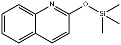 Quinoline, 2-[(trimethylsilyl)oxy]- (9CI) Structure