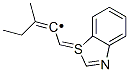 ETHYLBENZOTHIAZOLYLIDENEMETHYLPROPENYL-& Structure