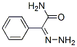 Benzeneacetamide,  -alpha--hydrazono-  (9CI) 化学構造式