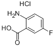2-amino-5-fluorobenzoic acid hydrochloride Structure