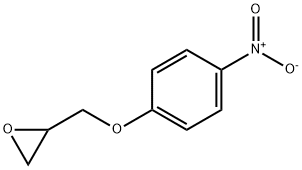 1,2-EPOXY-3-(4-NITROPHENOXY)PROPANE Struktur