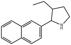 Pyrrolidine, 3-ethyl-2-(2-naphthalenyl)- (9CI)|