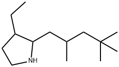 Pyrrolidine, 3-ethyl-2-(2,4,4-trimethylpentyl)- (9CI)|