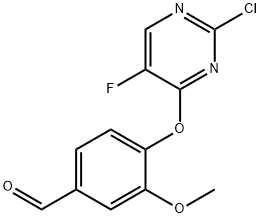 525570-78-9 4-[(2-クロロ-5-フルオロピリミジン-4-イル)オキシ]-3-メトキシベンズアルデヒド
