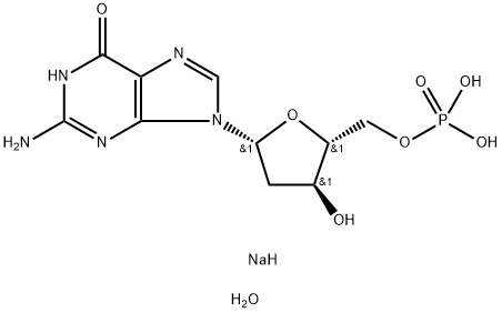 52558-16-4 2′-デオキシグアノシン5′-一りん酸ナトリウムN水和物