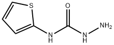 Hydrazinecarboxamide,  N-2-thienyl- Structure