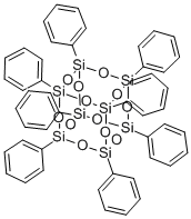 オクタフェニルオクタシルセスキオキサン 化学構造式