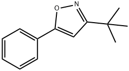 5-Phenyl-3-tert-butylisoxazole Structure