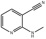 2-(METHYLAMINO)NICOTINONITRILE 化学構造式