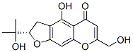 [S,(+)]-2,3-Dihydro-4-hydroxy-7-hydroxymethyl-2-(1-hydroxy-1-methylethyl)-5H-furo[3,2-g][1]benzopyran-5-one|