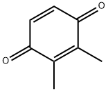 2,3-dimethyl-2,5-cyclohexadiene-1,4 dione Struktur
