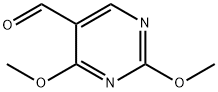 2,4-ジメトキシピリミジン-5-カルボアルデヒド 化学構造式