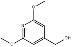 2,6-二甲氧基-4-吡啶甲醇,52606-06-1,结构式