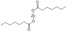 庚酸锌	, 5261-20-1, 结构式