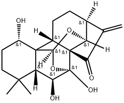 ポニシジン 化学構造式