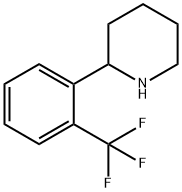 2-[2-(三氟甲基)苯基]哌啶,526182-94-5,结构式