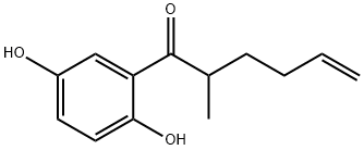 5-Hexen-1-one, 1-(2,5-dihydroxyphenyl)-2-methyl- (9CI),526208-27-5,结构式