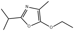 Oxazole, 5-ethoxy-4-methyl-2-(1-methylethyl)- (9CI) 化学構造式
