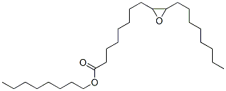 octyl 8-(3-octyloxiran-2-yl)octanoate 结构式