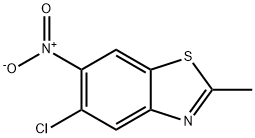 5-CHLORO-2-METHYL-6-NITRO-BENZOTHIAZOLE 化学構造式