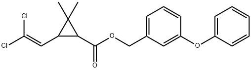 氯菊酯 结构式