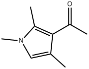 Ethanone, 1-(1,2,4-trimethyl-1H-pyrrol-3-yl)- (9CI) Structure