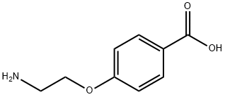 4-(2-AMINOETHOXY)BENZOIC ACID Struktur