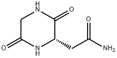 2-Piperazineacetamide,3,6-dioxo-,(S)-(9CI) 化学構造式