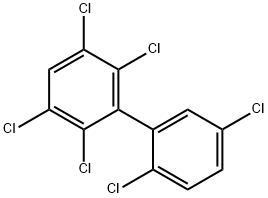 2,2',3,5,5',6-六氯联苯,52663-63-5,结构式