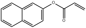 2-萘基丙烯酸酯,52684-34-1,结构式