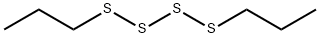 dipropyl tetrasulphide Structure