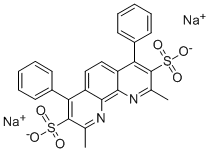 浴酮灵二磺酸二钠盐单水合物, 52698-84-7, 结构式