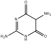 4,6(1H,5H)-Pyrimidinedione, 2,5-diamino- (6CI,7CI,9CI),527-57-1,结构式