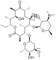 ERYTHROMYCIN B Structure