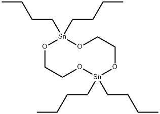 2,2,7,7-四丁基-1,3,6,8,2,7-四氧杂二锡杂环癸烷 结构式