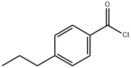 p-プロピルベンゾイルクロリド 化学構造式