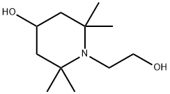 1-(2'-羟乙基)-2,2,6,6-四甲基-4-哌啶醇,52722-86-8,结构式