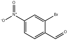2-溴-4-硝基苯甲醛, 5274-71-5, 结构式