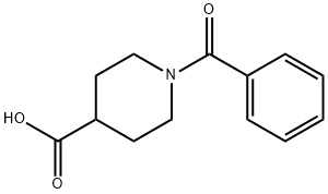 1-苯甲酰哌啶-4-羧酸,5274-99-7,结构式