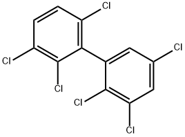 2,2',3,3',5,6'-六氯联苯,52744-13-5,结构式