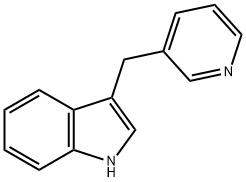 3-吡啶-3-基甲基-1H-吲哚, 5275-04-7, 结构式