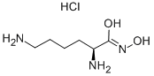 AMINO ACID HYDROXAMATES L-LYSINE HYDROXAMATE HYDROCHLORIDE,52760-35-7,结构式