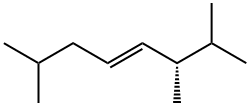 (3S,4E)-2,3,7-Trimethyl-4-octene Struktur