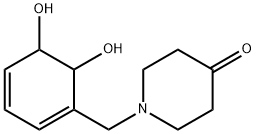 4-Piperidinone, 1-[(5,6-dihydroxy-1,3-cyclohexadien-1-yl)methyl]- (9CI) 化学構造式