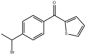 [4-(1-bromoethyl)phenyl]-2-thienyl ketone|
