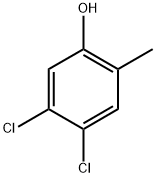 4,5-Dichloro-2-methylphenol Structure